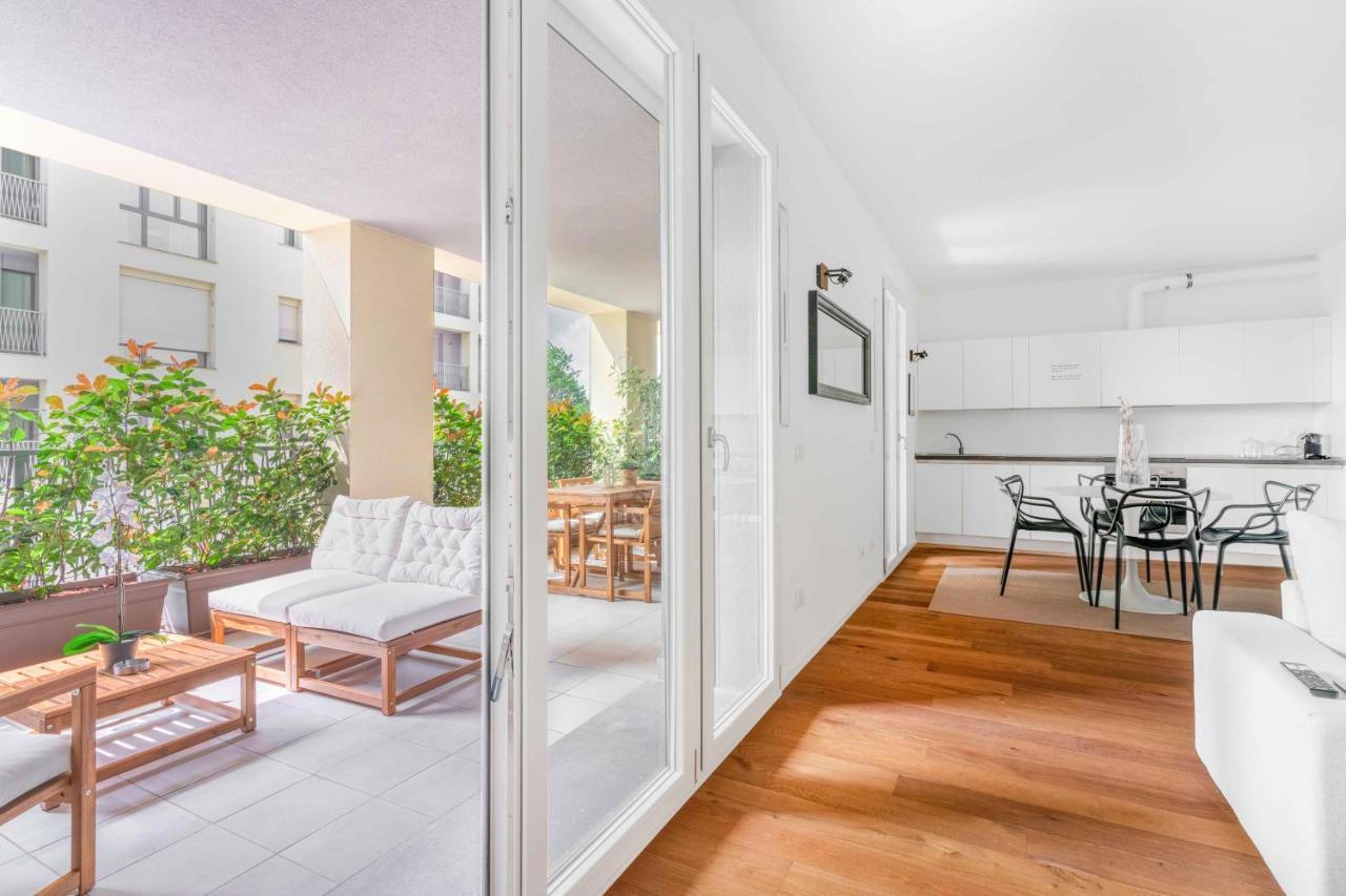 Modern With Terrace & Garage By Ndp Rent Apartment Milan Luaran gambar